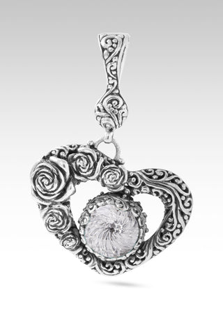 Made to Love Pendant™ in White Quartz