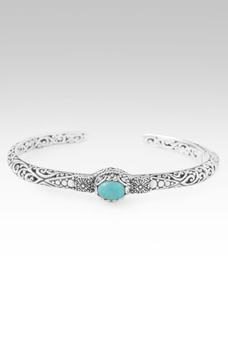 Forever Yours Cuff Bracelet™ in Mexican Turquoise 6.25