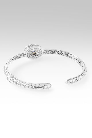 Boundless Joy Cuff™ in Cockatoo Daze™ Mystic Quartz 6.25