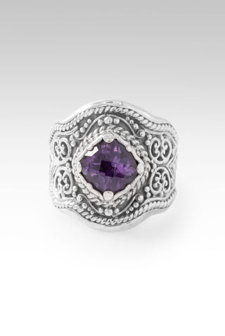 Thankful in Everything Ring™ in Amethyst 5