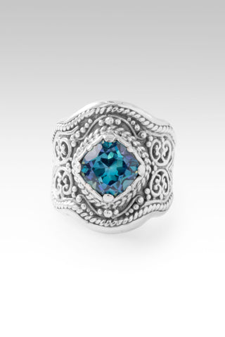 Thankful in Everything Ring™ in Blueicious™ Mystic Quartz 5