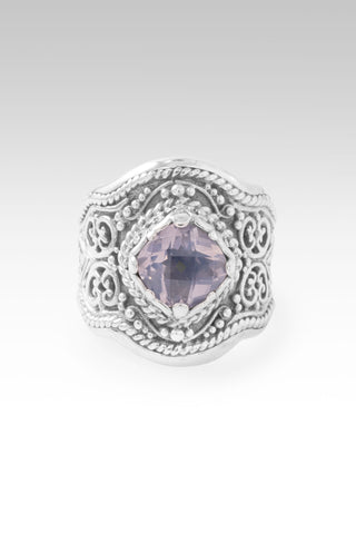 Thankful in Everything Ring™ in Lavender Moon Quartz 5