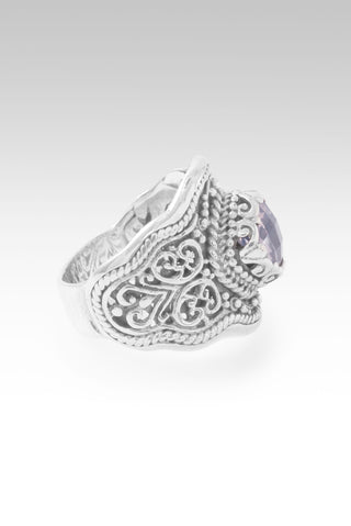 Thankful in Everything Ring™ in Lavender Moon Quartz 5