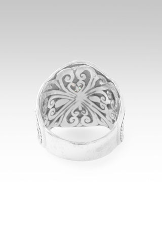 Thankful in Everything Ring™ in Zero Saturn™ Mystic Quartz 5