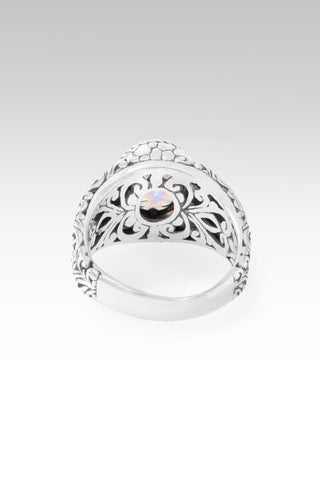 Be at Peace Ring™ in Cackatoo Daze™ Mystic Quartz 8
