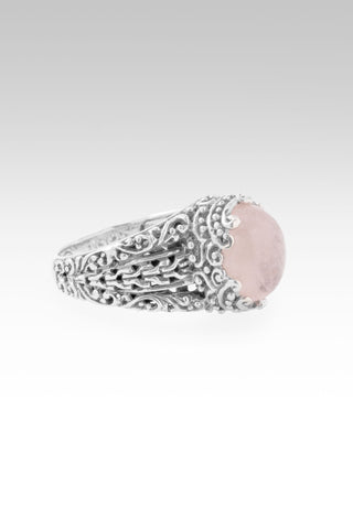 Don't Stop Believing Ring™ in Cor-De-Rose Morganite 5