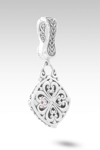 Troubles Humble Me Pendant™ in Zero Saturn™ Mystic Quartz & Mercury Mist™ Mystic Topaz