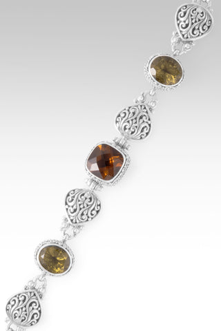 Tomorrow & Forever Bracelet™ in Whiskey Quartz & Olive Quartz 6.75 - 7.5