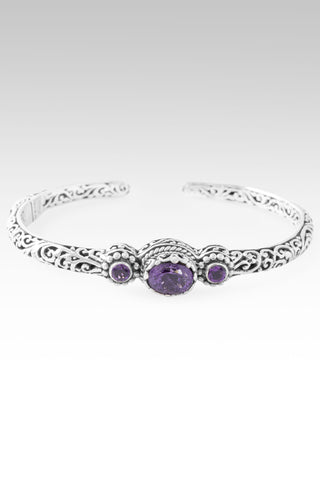 U Gave UR Everything Cuff Bracelet™ in Amethyst 6