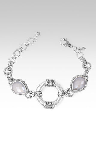 U Make A Way Bracelet™ in Celestial Coated Champagne Moonstone 6.75 - 7.5