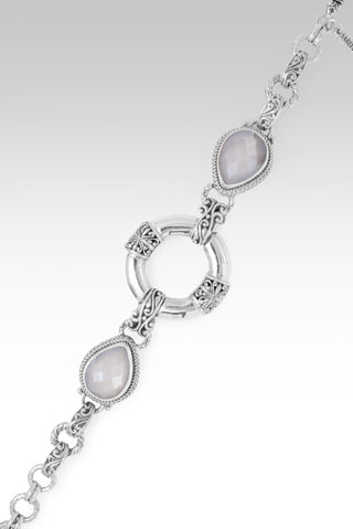 U Make A Way Bracelet™ in Celestial Coated Champagne Moonstone 6.75 - 7.5