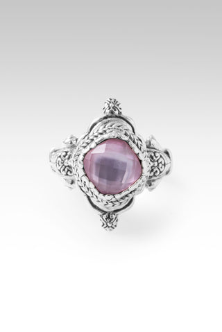 U Picked Me Up Ring™ in Pink Mother of Pearl Quartz