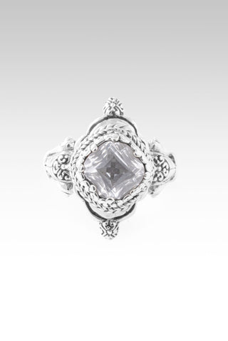 U Picked Me Up Ring™ in White Quartz 5
