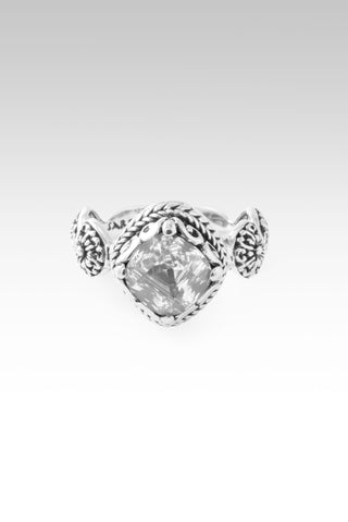 U Opened My Mind Ring™ in White Quartz 5