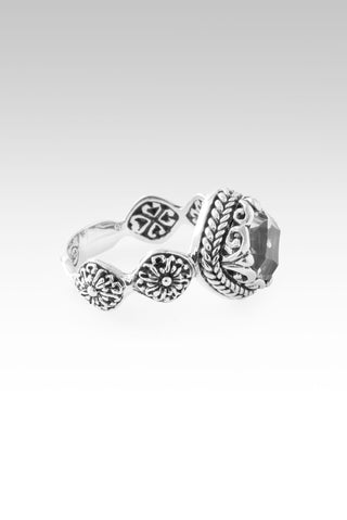 U Opened My Mind Ring™ in White Quartz 5