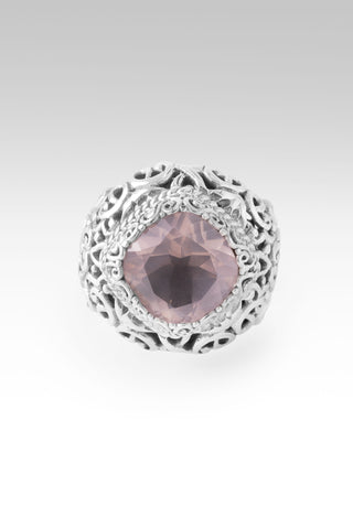 Mercy Unfold Ring™ in Cloud Pink Rose Quartz 5