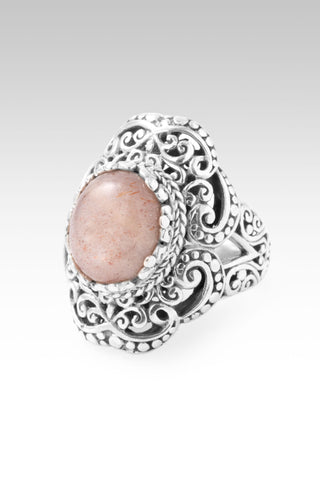 Open Door, Miracle Comin' Ring™ in Pink Moonstone 5