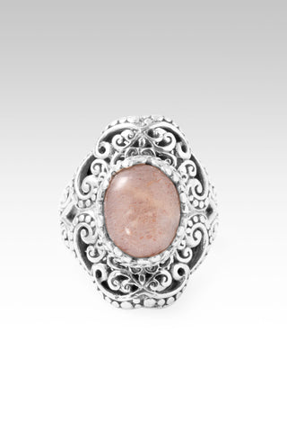 Open Door, Miracle Comin' Ring™ in Pink Moonstone 5
