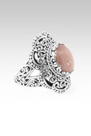 Open Door, Miracle Comin' Ring™ in Pink Moonstone 5