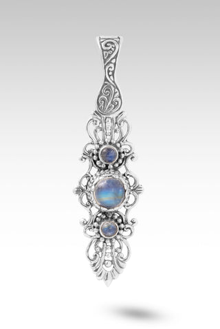 Fall Into Action Pendant™ in Rainbow Moonstone