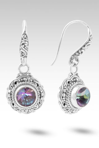 Faith Moves Mountains Earrings™ in Zodiac Fun™ Mystic Quartz