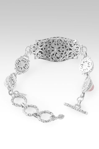 Old Things New Bracelet™ in Rhodonite, Black Spinel & Ballet Blush Quartz 6.5 - 7.5