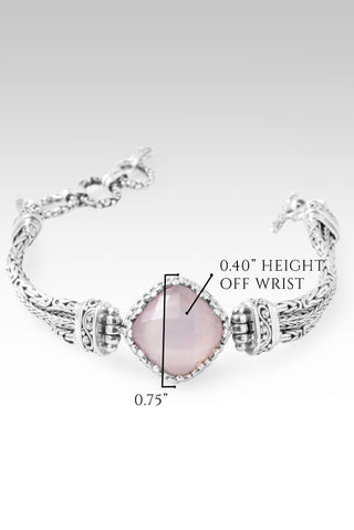 Workin' 4 UR Good Always Bracelet™ in Rose Quartz Pink Mother of Pearl 6.25 - 7 / Tree Of Life / Rose Quartz Pink Mother Of Pearl Doublet