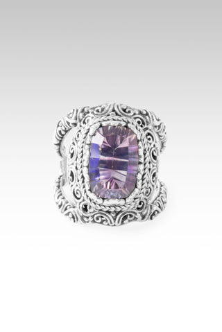 Workin' 4 UR Good Always Ring™ in Lilac Rose De France™ Mystic Quartz 5 / Tree Of Life / Lilac Rose De France™ Mystic Quartz