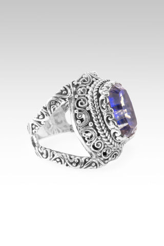 Workin' 4 UR Good Always Ring™ in Lilac Rose De France™ Mystic Quartz 5 / Tree Of Life / Lilac Rose De France™ Mystic Quartz