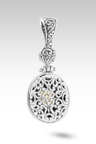 I Believe, I Overcome Pendant™ in Olive Quartz
