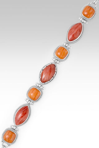 Watch What He Can Do Bracelet™ in Red Spiny Oyster & Orange Spiny Oyster 6.75 - 7.5