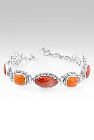 Watch What He Can Do Bracelet™ in Red Spiny Oyster & Orange Spiny Oyster 6.75 - 7.5