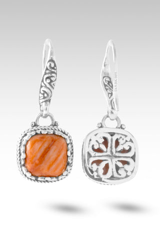 Watch What He Can Earrings™ in Orange Spiny Oyster