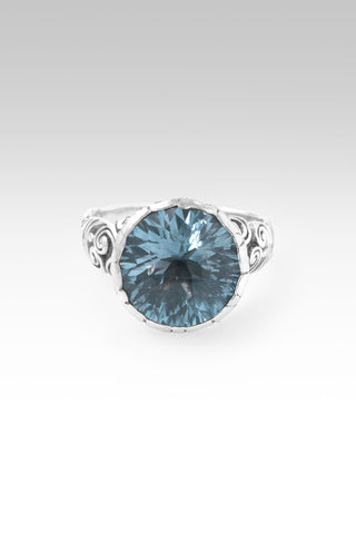 Peace Given Ring™ in Arctic Blue Topaz 5
