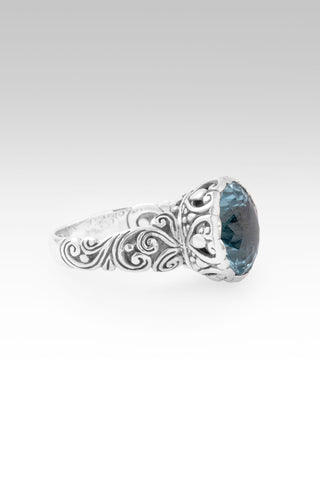 Peace Given Ring™ in Arctic Blue Topaz 5