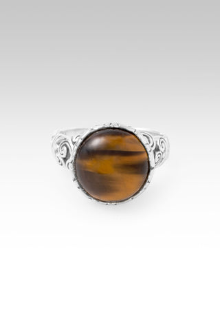 Peace Given Ring™ in Tiger's Eye 5