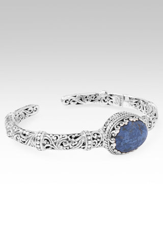 Spirit of Living God Cuff Bracelet™ in Dumortierite 6.25 / Tree Of Life / Dumortierite