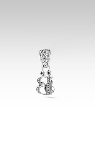 Signature Initial Pendant™ in Tree of Life B