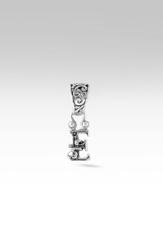 Signature Initial Pendant™ in Tree of Life E