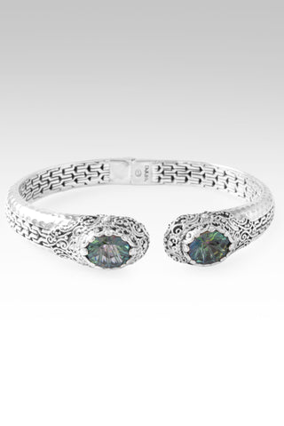 U Want Every Fear Tip-To-Tip Bracelet™ in Chrome Chameleon™ Mystic Quartz 6.25