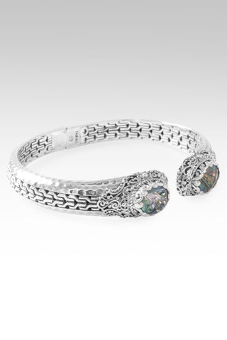 U Want Every Fear Tip-To-Tip Bracelet™ in Chrome Chameleon™ Mystic Quartz 6.25