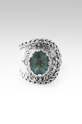 U Want My Tears Ring™ in Chrome Chameleon™ Mystic Quartz 5