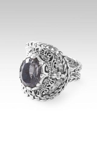 U Want My Tears Ring™ in Heather Grey™ Mystic Quartz 5