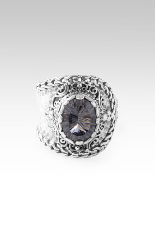 U Want My Tears Ring™ in Heather Grey™ Mystic Quartz 5