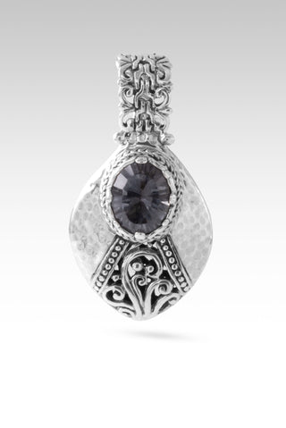 U Want All My Mess Pendant™ in Heather Grey™ Mystic Quartz