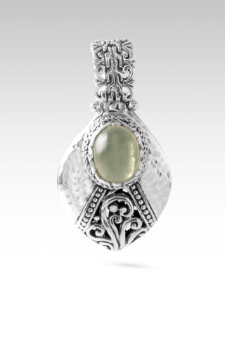 U Want All My Mess Pendant™ in Prehnite