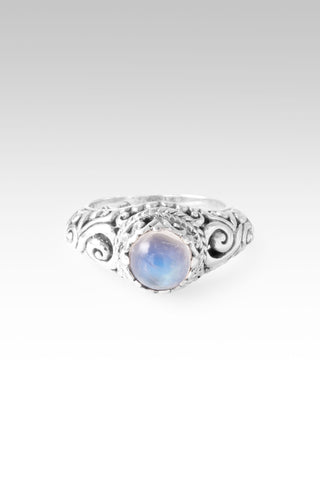 Pray for One Another Ring™ in Rainbow Moonstone 5
