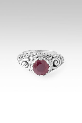 Pray for One Another Ring™ in Red Ruby 5