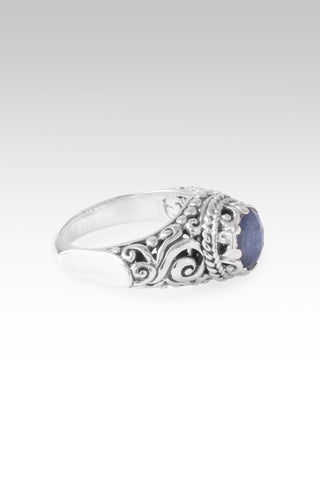 Pray for One Another Ring™ in Blue Sapphire Mother of Pearl Quartz 5