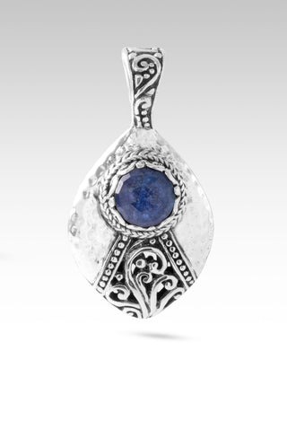 Shine Your Light Pendant™ in Blue Sapphire Mother of Pearl Quartz